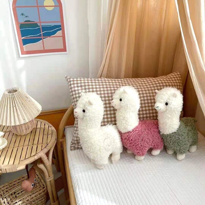 Alpaca Plush Sleeping Pillow for Home and Office - Casatrail.com