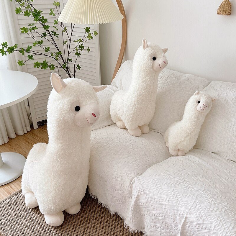Alpaca Plush Sleeping Pillow for Home and Office - Casatrail.com