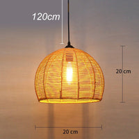 Thumbnail for American Retro Iron Rattan Chandelier - Casatrail.com