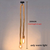 Thumbnail for American Retro Iron Rattan Chandelier - Casatrail.com