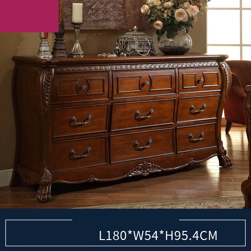 American Retro Solid Wood Chest of Drawers - Casatrail.com
