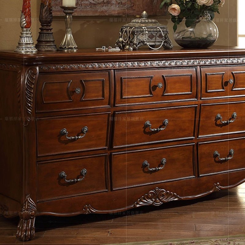 American Retro Solid Wood Chest of Drawers - Casatrail.com