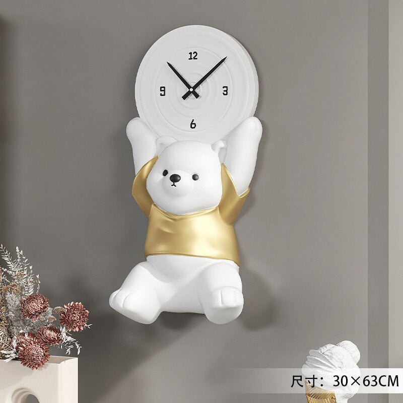 Animal Decoration Wall Clock - Casatrail.com