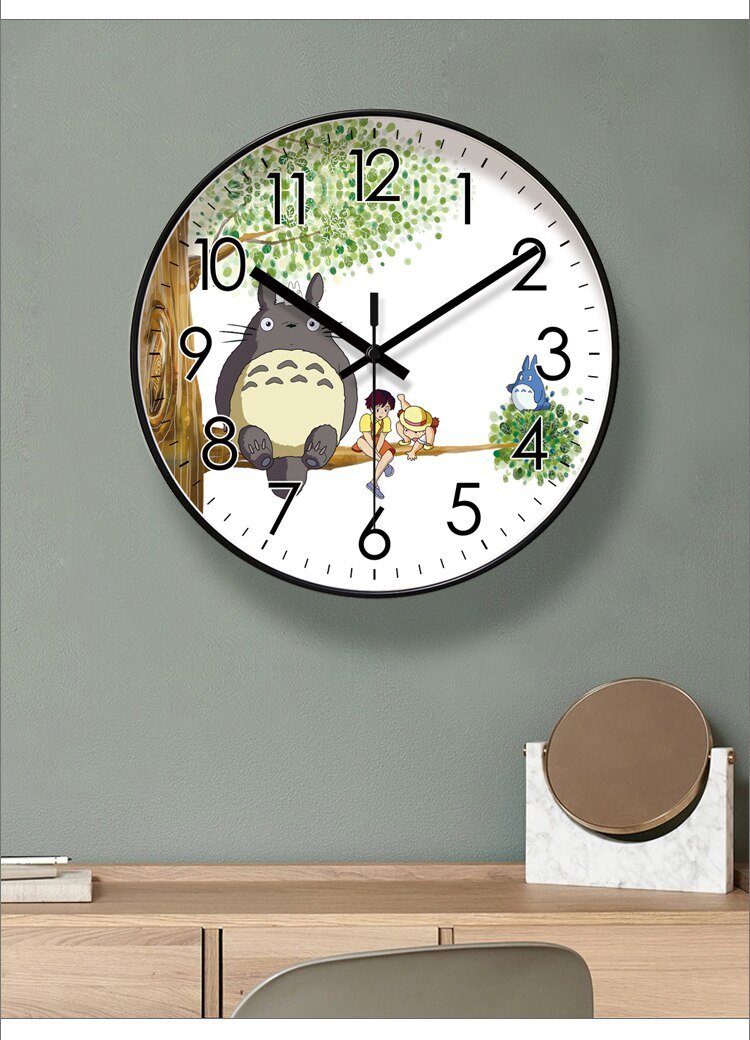 Anime Wall Clock Kids Bedroom Bedside Cartoon Table Clock - Casatrail.com