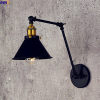 Thumbnail for Antique Vintage LED Wall Lamp With Adjustable Swing Long Arm - Casatrail.com