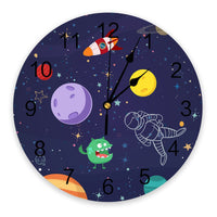 Thumbnail for Astronaut Wall Clock - Large Round Silent Clock - Casatrail.com