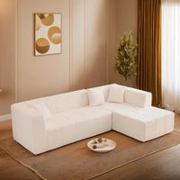 Thumbnail for Deep Seat Tufted Comfy Sofa Set With Chaise For Living Room