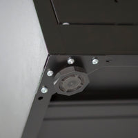 Thumbnail for Metal Storage Cabinet With Doors And Adjustable Shelves
