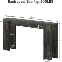 Thumbnail for Long Console Table Living Room Table