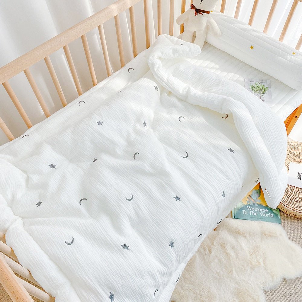 Baby Blanket & Swaddling Newborn Thermal Soft Fleece Bedding Set - Casatrail.com