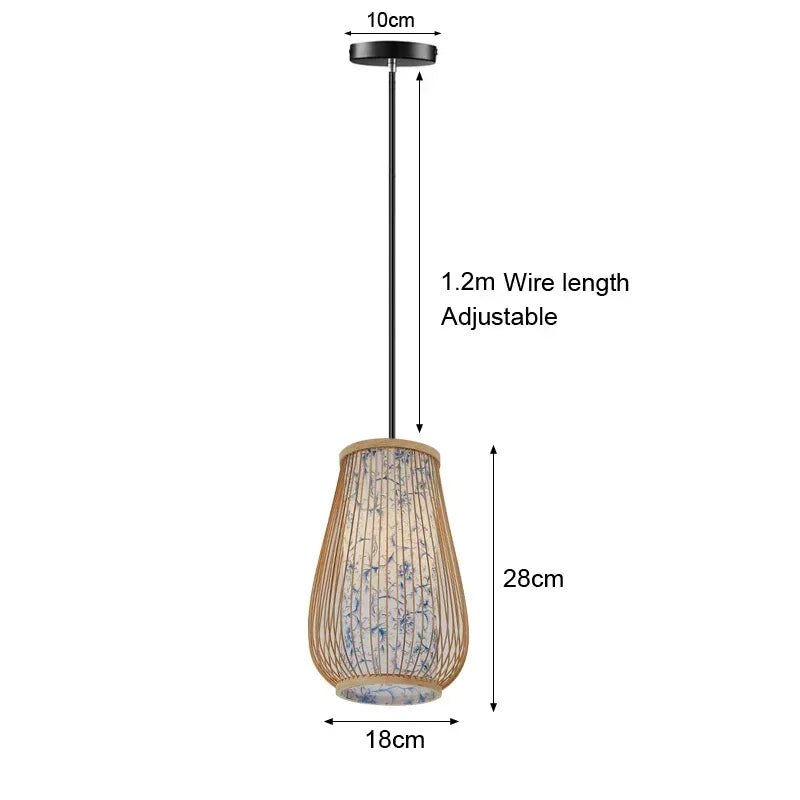 Bamboo Pendant Ceiling Light - Casatrail.com