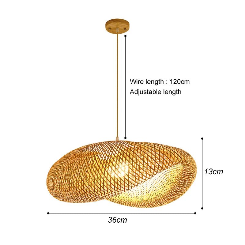 Bamboo Pendant Ceiling Light - Casatrail.com