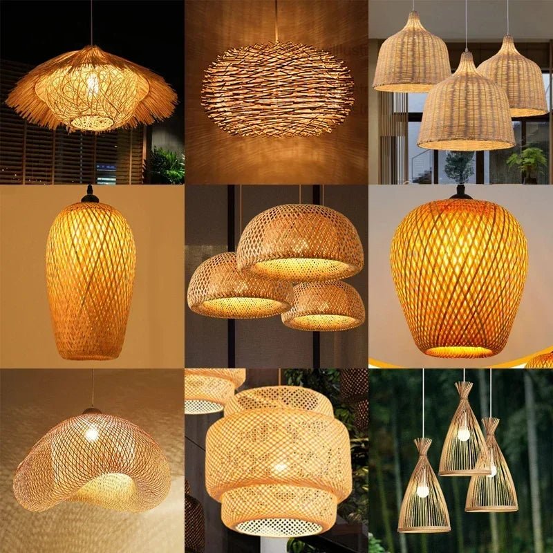 Bamboo Pendant Ceiling Light - Casatrail.com