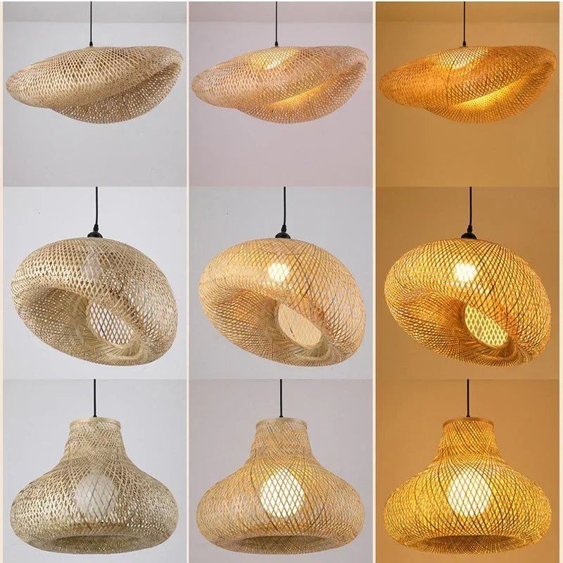 Bamboo Pendant Ceiling Light - Casatrail.com