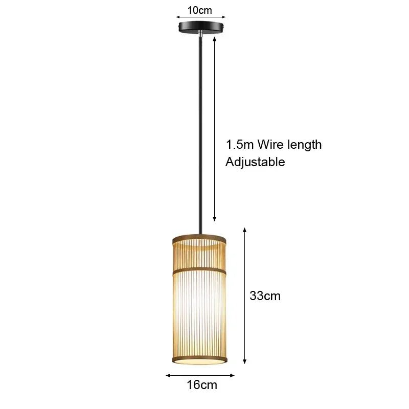 Bamboo Pendant Ceiling Light - Casatrail.com