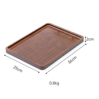 Thumbnail for Bamboo Tray with Metal Handle - Casatrail.com