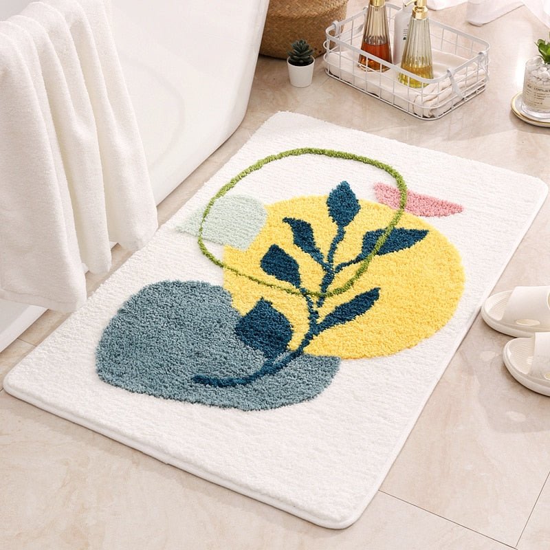 Bathroom Rugs - Non - Slip and Soft Microfiber - Casatrail.com