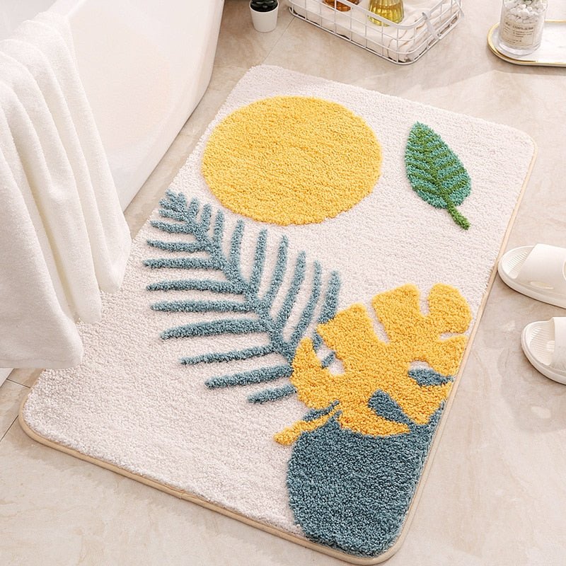 Bathroom Rugs - Non - Slip and Soft Microfiber - Casatrail.com