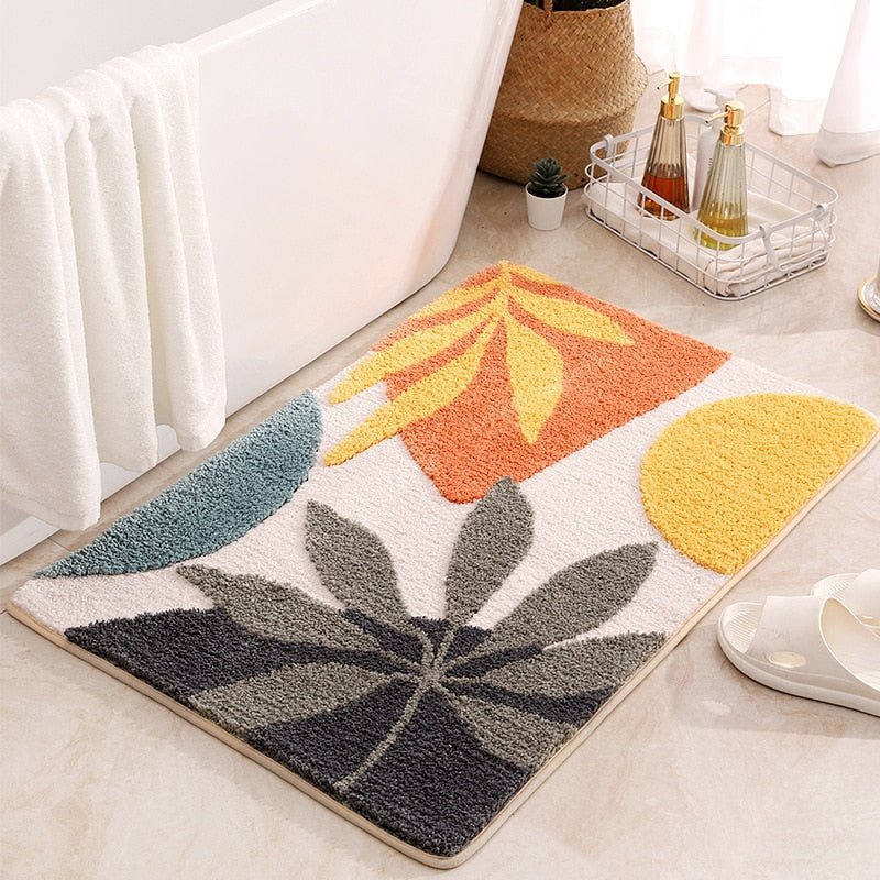 Bathroom Rugs - Non - Slip and Soft Microfiber - Casatrail.com