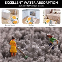 Thumbnail for Bathroom Rugs - Non - Slip and Soft Microfiber - Casatrail.com