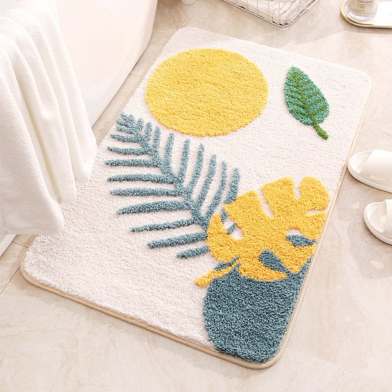 Bathroom Rugs - Non - Slip and Soft Microfiber - Casatrail.com