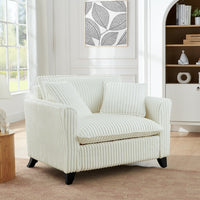 Thumbnail for Comfortable single-person sofa chair with a backrest