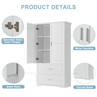Thumbnail for High Bathroom Storage Cabinet