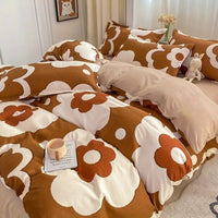 Thumbnail for Bedding Set - Duvet Cover, Flat Sheet, Quilt Cover With Pillowcase - Casatrail.com