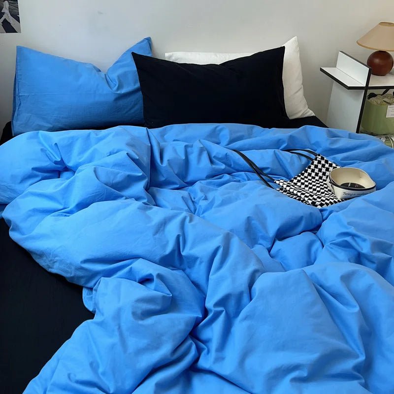 Bedding Set - Duvet Cover, Flat Sheet, Quilt Cover With Pillowcase - Casatrail.com