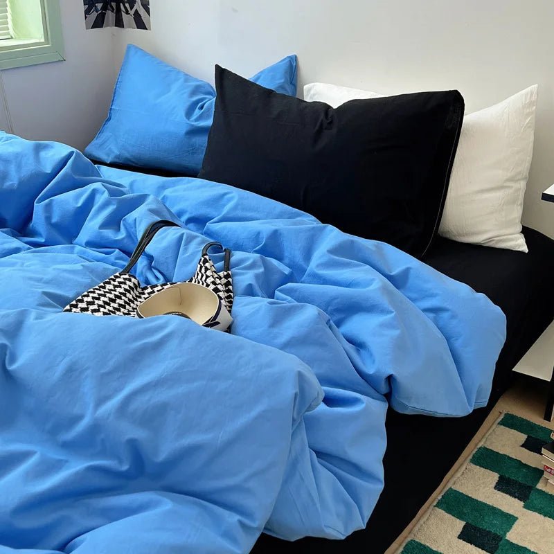 Bedding Set - Duvet Cover, Flat Sheet, Quilt Cover With Pillowcase - Casatrail.com