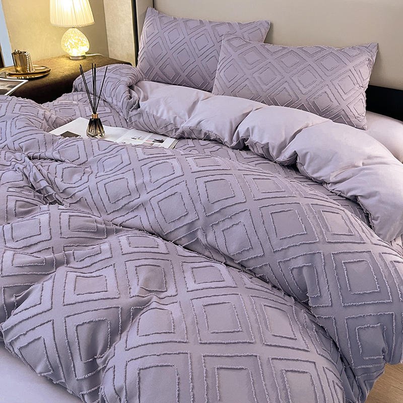 Bedding Set with Euro Geometric Design - Casatrail.com