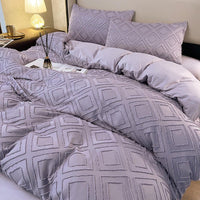 Thumbnail for Bedding Set with Euro Geometric Design - Casatrail.com