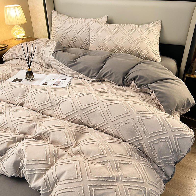 Bedding Set with Euro Geometric Design - Casatrail.com