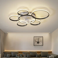 Thumbnail for Bedroom Ceiling Fan Light with Ceiling Suction - Casatrail.com