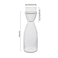 Thumbnail for Bedside Water Carafe Set with Tumbler - Ideal for Milk and Tea - Casatrail.com