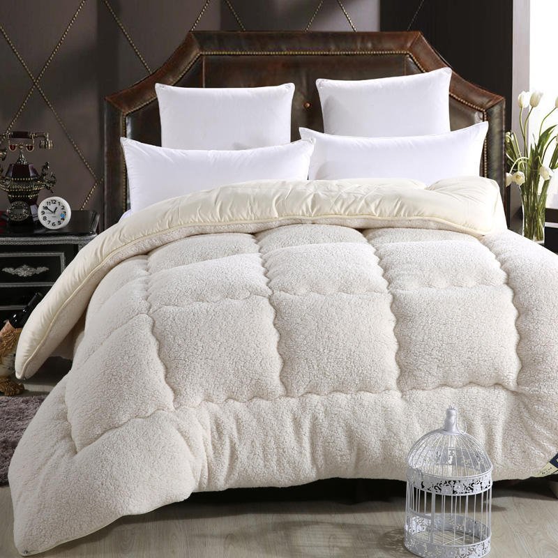 Beige Cashmere Blanket - Casatrail.com