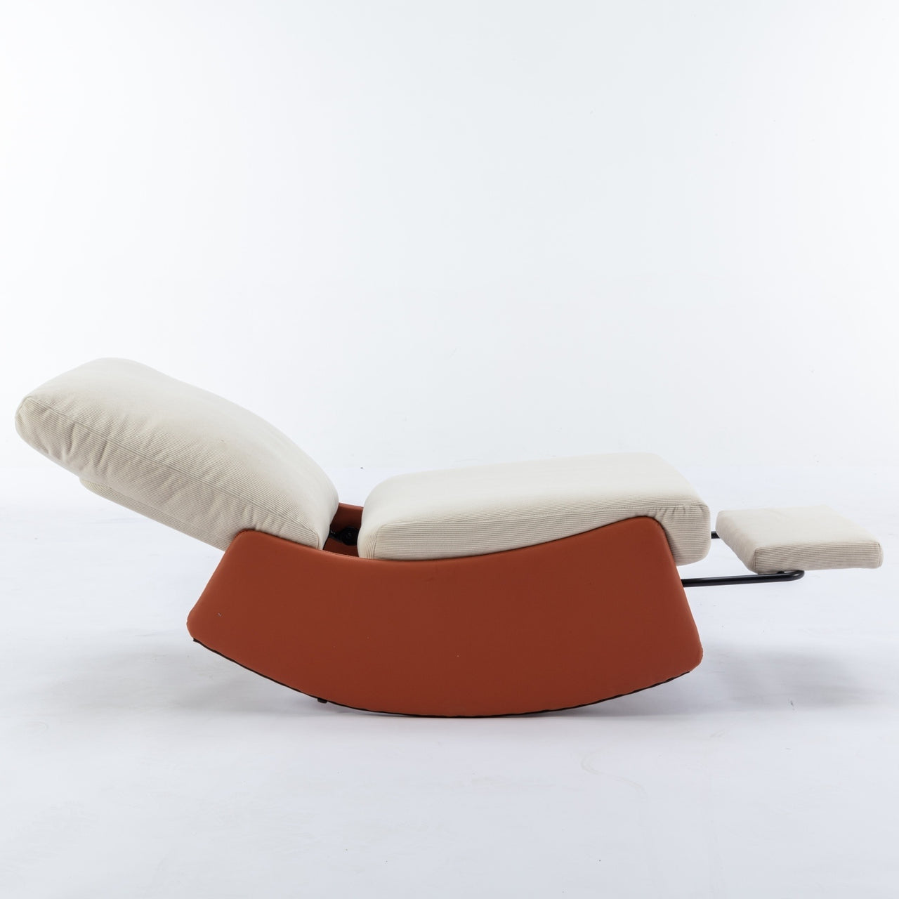 Comfy Rocker Nursery Chair With Footrest