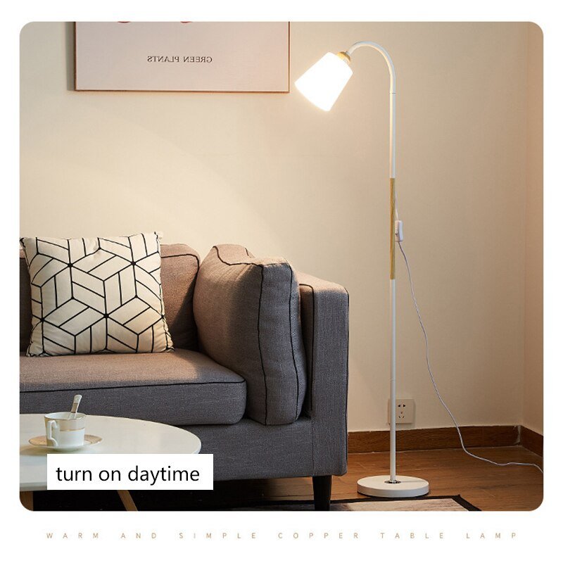Black LED Floor Lamp Dimmable Adjustable for Dining and Reading - Casatrail.com
