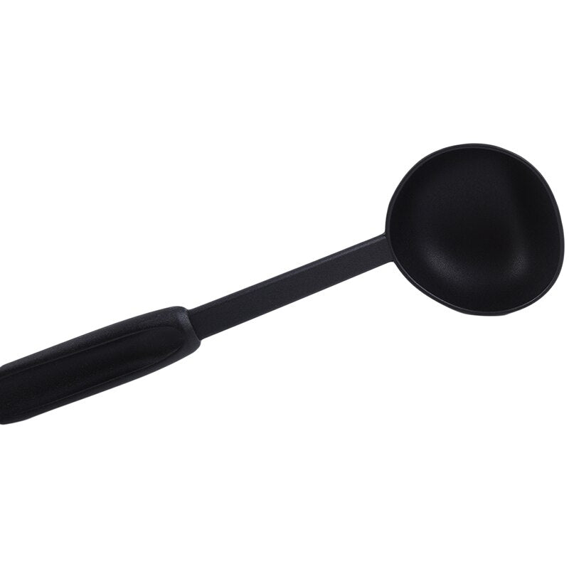 Black Plastic Kitchen Soup Ladle - Casatrail.com