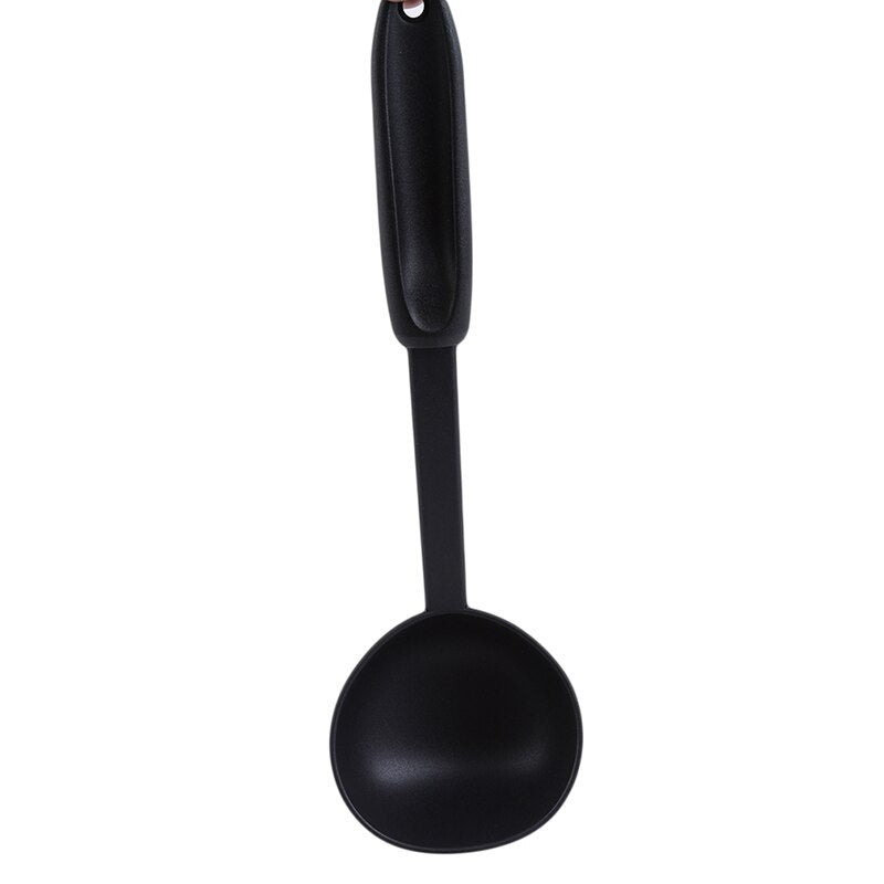 Black Plastic Kitchen Soup Ladle - Casatrail.com