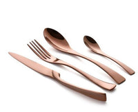 Thumbnail for Black Stainless Steel Cutlery Set - Korean Style - Casatrail.com