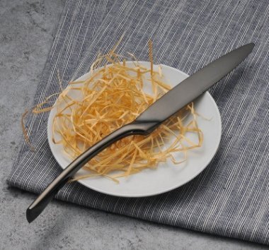Black Stainless Steel Cutlery Set - Korean Style - Casatrail.com