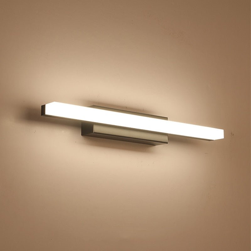 Black/Chrome LED Waterproof Wall Lamp - 400mm 9W - Casatrail.com