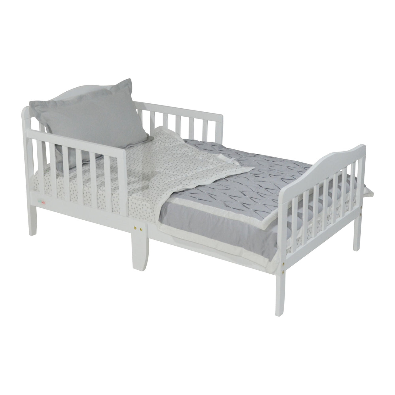 Blaire White Toddler Bed - Casatrail.com