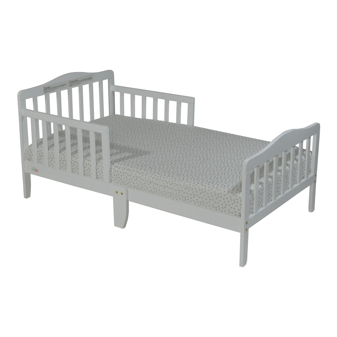 Blaire White Toddler Bed - Casatrail.com