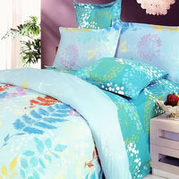 Thumbnail for Blancho Turquoise Spring Duvet Cover Set - Casatrail.com