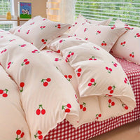 Thumbnail for Blue Flower Duvet Cover Set - Casatrail.com