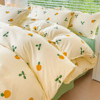 Thumbnail for Blue Flower Duvet Cover Set - Casatrail.com