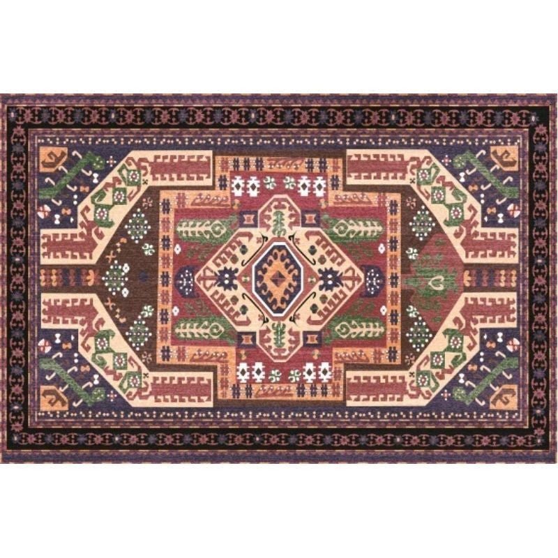 Bohemian Rectangle Living Room Rug - Casatrail.com