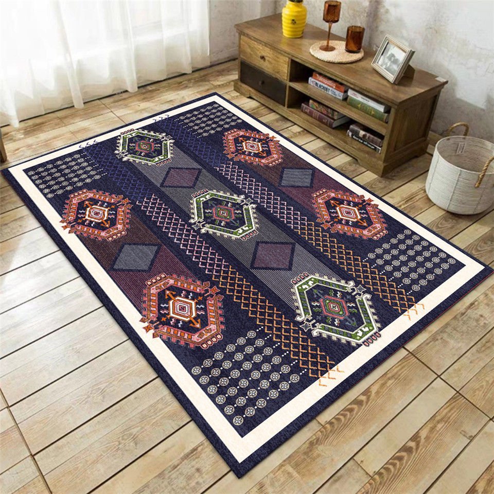 Bohemian Rectangle Living Room Rug - Casatrail.com